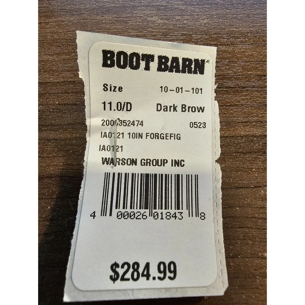 Iron Age® (Men's 11 M) Forgefighter™ Met Guard Smelter Safety Boots‎ in  - $285